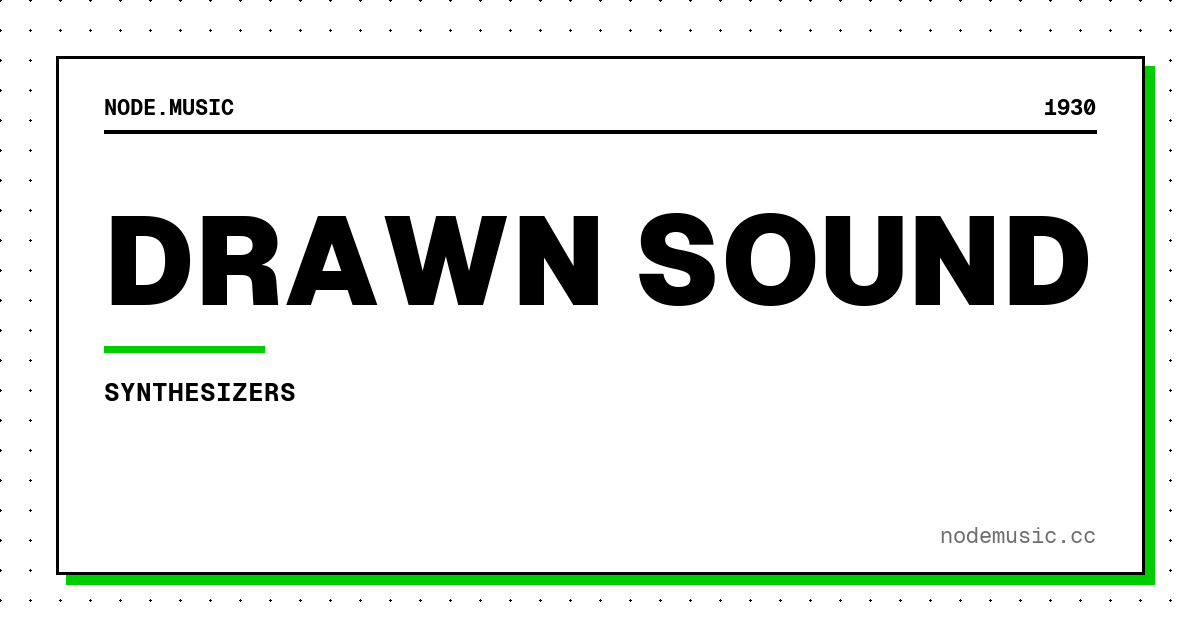 Drawn Sound (1930)