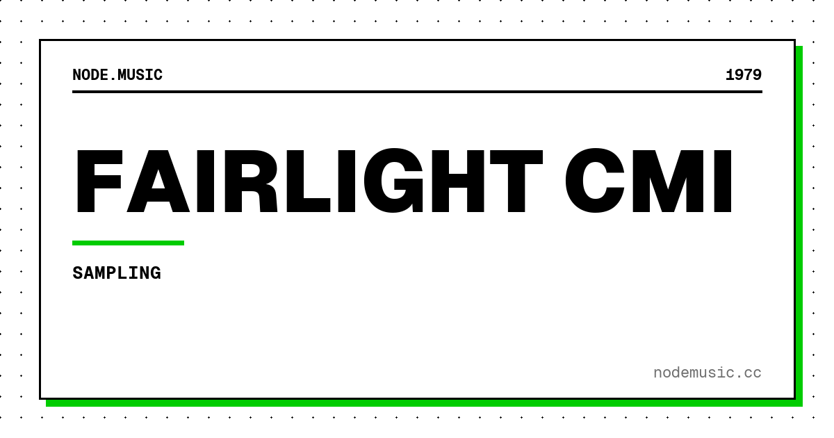 Fairlight CMI (1979)